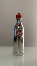 Garrafa de plástico vintage Always Coca-Cola The Coca-Cola Cup prata com canudo, usado comprar usado  Enviando para Brazil