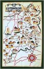 Cotswolds map kitchen for sale  DUNDEE