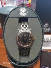 Relógio Citizen Eco-Drive masculino energia solar prata-ouro calendário funciona excelente comprar usado Relógio Citizen Eco-Drive masculino energia solar prata-ouro calendário funciona excelente comprar usado  Enviando para Brazil