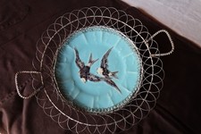 Ancienne assiette barbotine d'occasion Ancienne assiette barbotine d'occasion  Colmar