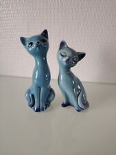 Chats bleu céramique d'occasion  Lambersart