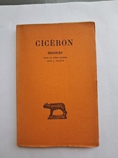 Cicéron discours tome d'occasion  Clermont-Ferrand-
