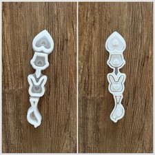 Silikonform gießform 4er gebraucht kaufen  Willingshausen