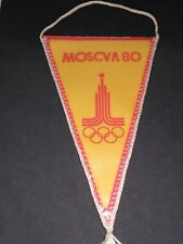 Caiaque olímpico de remo Pennant Moscou 1980. Olimpíadas de 1980 comprar usado  Enviando para Brazil