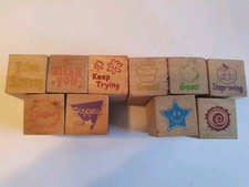 Kleine holzstempel unterschied gebraucht kaufen  Viernheim