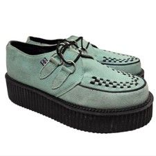 Suede platform mint d'occasion  Expédié en Belgium