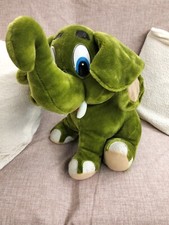 Peluche elefante verde usato  San Martino Dall Argine
