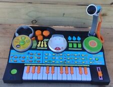 VTech KidiJamz DJ Estudio de Música Piano Teclado Negro Micrófono MP3 Probado ¡BONITO! segunda mano  Embacar hacia Mexico