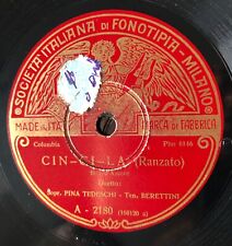 Rare 78rpm fonotipia usato  Casalpusterlengo