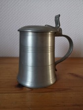 Bierkrug feinzinn gebraucht kaufen  Haßloch