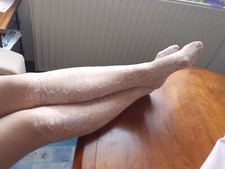 Gemusterte strumpfhose 15 gebraucht kaufen  Dormagen