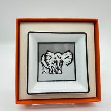 Hermes Placa Pequena Branca 1997 Hommage al Afrigue Placa Elefante com Caixa comprar usado  Enviando para Brazil