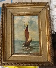 Tableau ancien restaurer d'occasion  Bardos