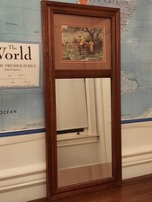 Vintage trumeau mirror d'occasion  Expédié en Belgium