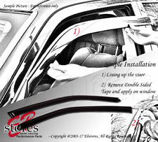 Viseira protetora de chuva 2 peças Chevy Chevrolet S10 S-10 1994-2000 2001 2002 2003 2004 comprar usado  Enviando para Brazil