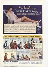 Usado, RARO 1936 anúncio de sabão marfim / lingerie modelagem Van Raalte comprar usado  Enviando para Brazil
