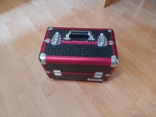 Kosmetikkoffer schwarz rot gebraucht kaufen  Kamen