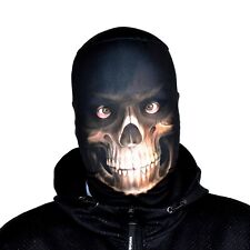 Máscara facial de Halloween - Vestido fantasia assustador ceifador sombrio - Tecido FS084 comprar usado  Enviando para Brazil
