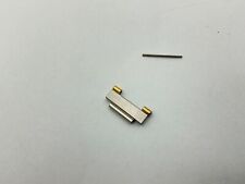 Pulseira Omega Constellation ouro 18k aço inoxidável meia barra link nº 114DE1448 comprar usado  Enviando para Brazil
