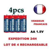 Piles rechargeables lot d'occasion  Marseille XIII