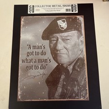 Tin signs john for sale  Mission Hills