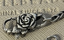 Trollbeads chiusura rosa usato  Italia