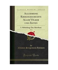 Allgemeine kriegsgeschichte al gebraucht kaufen  Trebbin