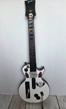 Nintendo Wii Guitar Hero Controller Gibson Les Paul RedOctane 95125.805 w/ Strap comprar usado  Enviando para Brazil