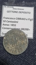 Cs033 gettone deposito usato  Palazzo San Gervasio