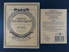Château biscarets 2019 d'occasion  Gignac-la-Nerthe