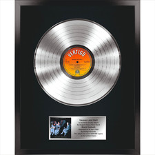Black Sabbath – Heaven and Hell /LP Platina 12"/ Lembrança em moldura preta comprar usado  Enviando para Brazil