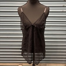 Black lace babydoll d'occasion  Expédié en Belgium