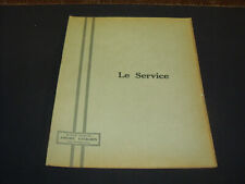Rare brochure interne d'occasion  Épinac