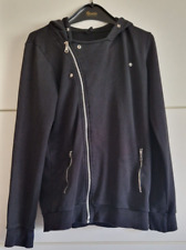 Schwarze sweatshirt jacke gebraucht kaufen  Bremen