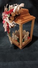 Lanterna legno artigianale usato  Brescia