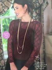 Knitting pattern ladies for sale  CRANBROOK