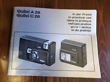 Manuale istruzioni fotografia usato  Vertemate con Minoprio
