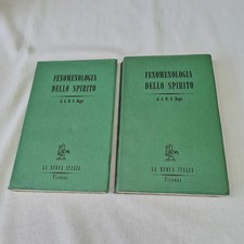 Fenomenologia dello spirito usato  Italia