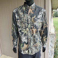 Usado, Camisa masculina Mossy Oak X Scent tamanho grande camuflagem forrada Gorpcore comprar usado  Enviando para Brazil