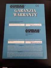Depliant outline mixer usato  Italia