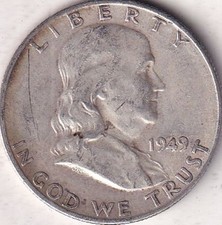 1949 silver franklin for sale  Elyria