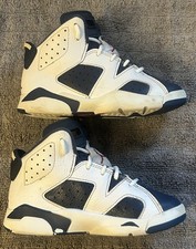 Nike Air Jordan 6 retrô olímpico branco azul DV3605-164 infantil tamanho 11C comprar usado  Enviando para Brazil