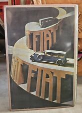 Blechschild fiat 60x40cm gebraucht kaufen  Remseck am Neckar