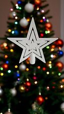 Christbaumspitze weiß glitzer gebraucht kaufen  Eberstadt