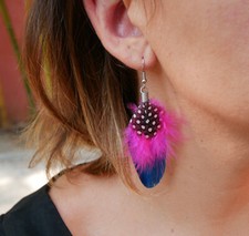 Boucles oreilles pendantes d'occasion  Castelnau-le-Lez