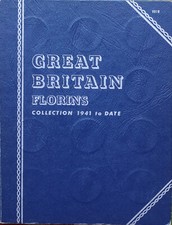 Whitman folders florins for sale  UK
