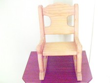 chair wood toddler rocking for sale  Chapman