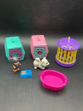 Lote Kenner Vintage Littlest Pet Shop Papagaio Tucano e Dois Filhotes Frisky com Caixas comprar usado  Enviando para Brazil