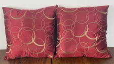 Burgundy satin accent for sale  Transfer
