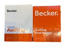Becker auditing cpa for sale  Ogden